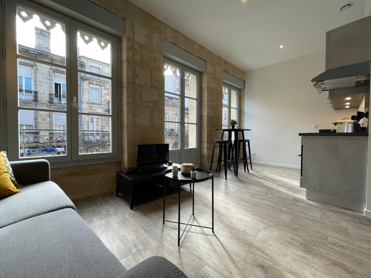 Magnifique Appartement Pour 2 Avec Climatisation Et Belle Pierre Bordelaise Бордо Экстерьер фото