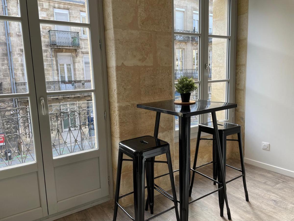 Magnifique Appartement Pour 2 Avec Climatisation Et Belle Pierre Bordelaise Бордо Экстерьер фото