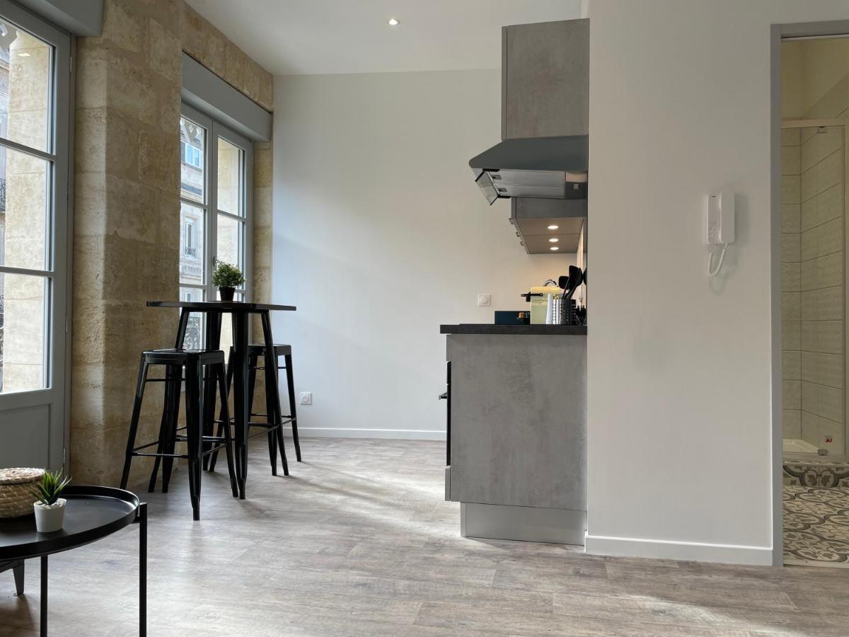 Magnifique Appartement Pour 2 Avec Climatisation Et Belle Pierre Bordelaise Бордо Экстерьер фото
