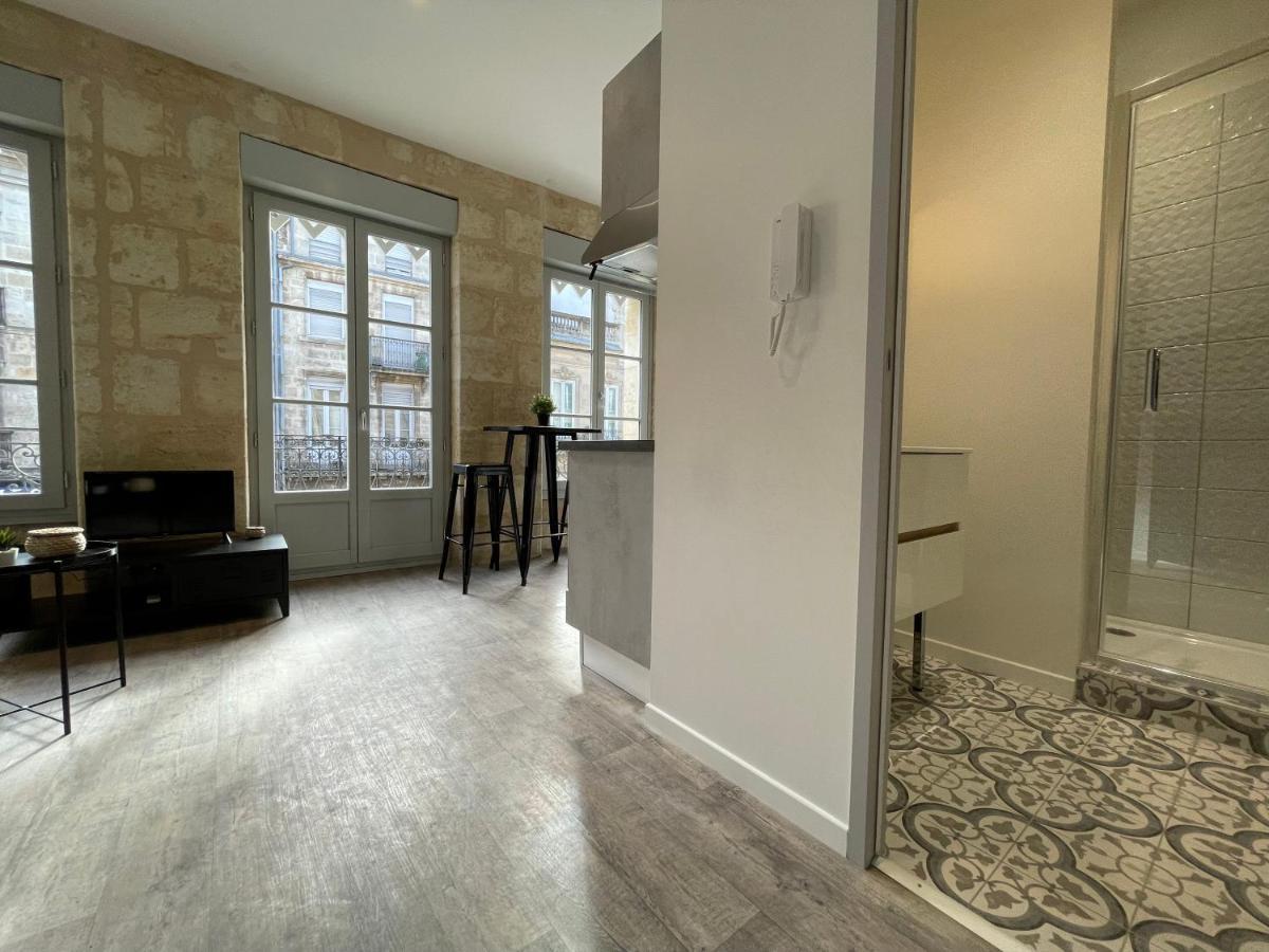 Magnifique Appartement Pour 2 Avec Climatisation Et Belle Pierre Bordelaise Бордо Экстерьер фото