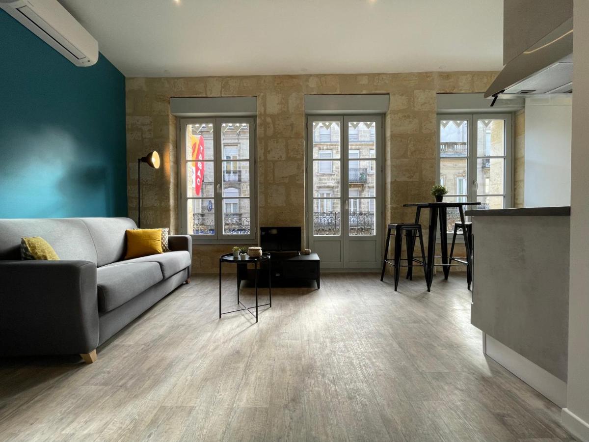 Magnifique Appartement Pour 2 Avec Climatisation Et Belle Pierre Bordelaise Бордо Экстерьер фото
