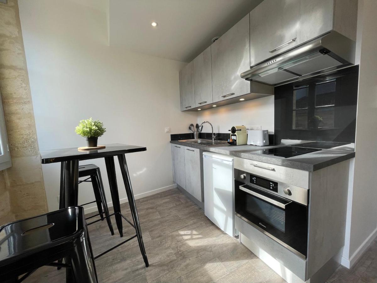 Magnifique Appartement Pour 2 Avec Climatisation Et Belle Pierre Bordelaise Бордо Экстерьер фото