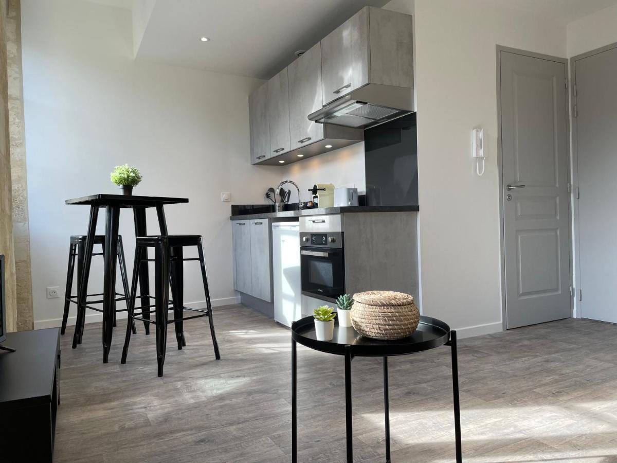 Magnifique Appartement Pour 2 Avec Climatisation Et Belle Pierre Bordelaise Бордо Экстерьер фото