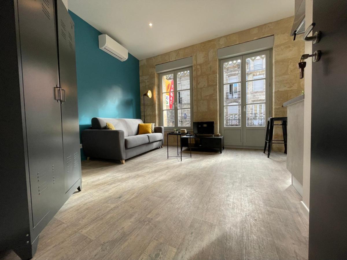 Magnifique Appartement Pour 2 Avec Climatisation Et Belle Pierre Bordelaise Бордо Экстерьер фото