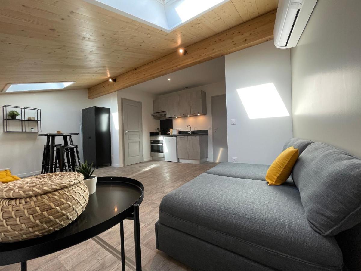 Magnifique Appartement Pour 2 Avec Climatisation Et Belle Pierre Bordelaise Бордо Экстерьер фото