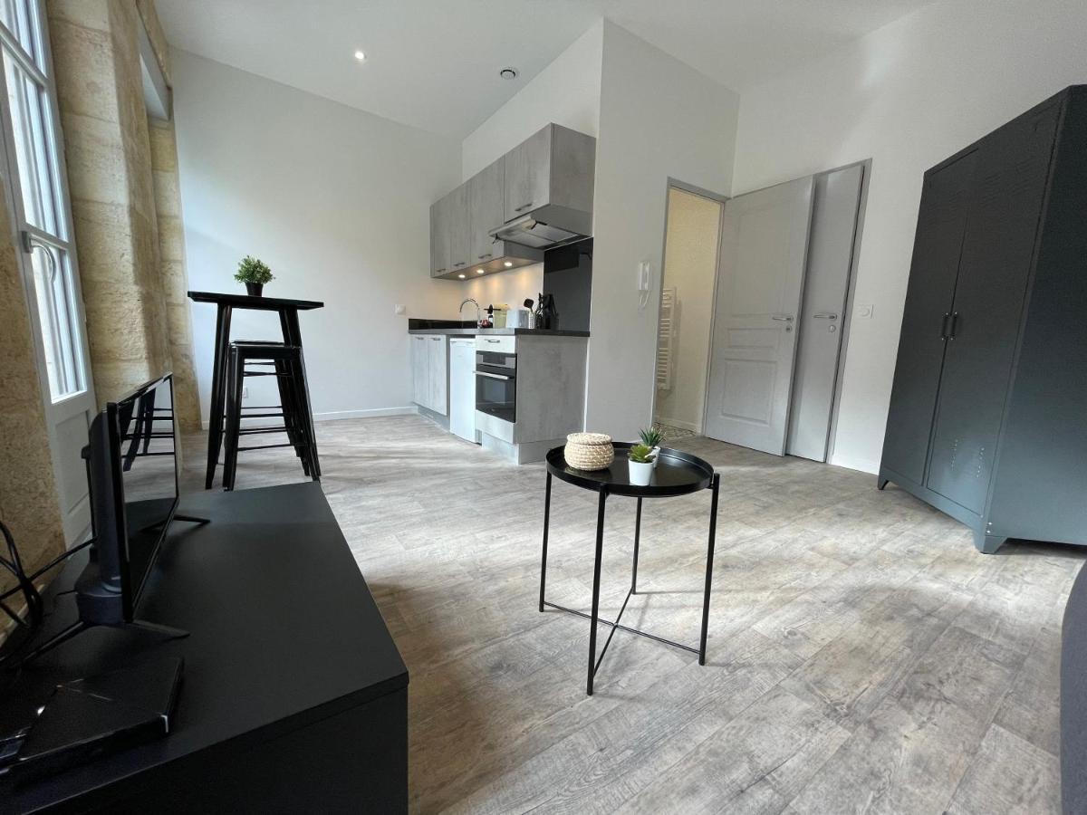 Magnifique Appartement Pour 2 Avec Climatisation Et Belle Pierre Bordelaise Бордо Экстерьер фото