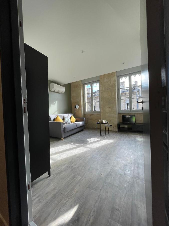 Magnifique Appartement Pour 2 Avec Climatisation Et Belle Pierre Bordelaise Бордо Экстерьер фото
