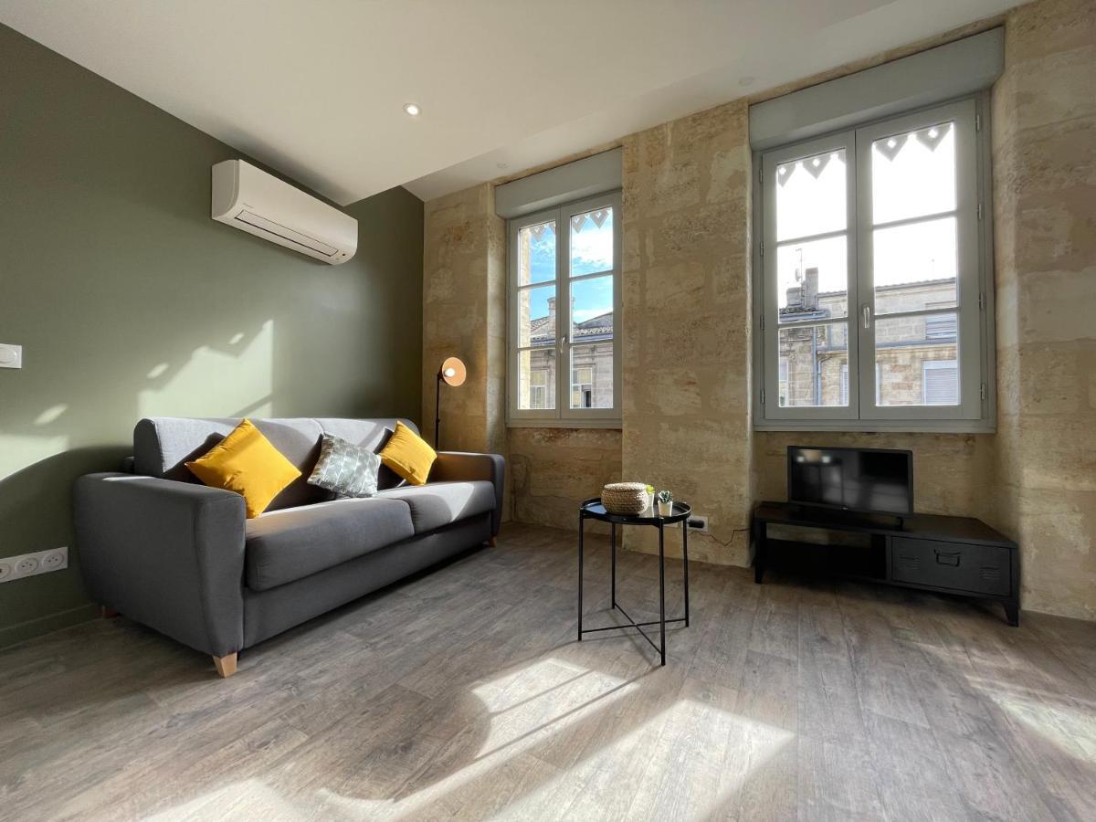 Magnifique Appartement Pour 2 Avec Climatisation Et Belle Pierre Bordelaise Бордо Экстерьер фото