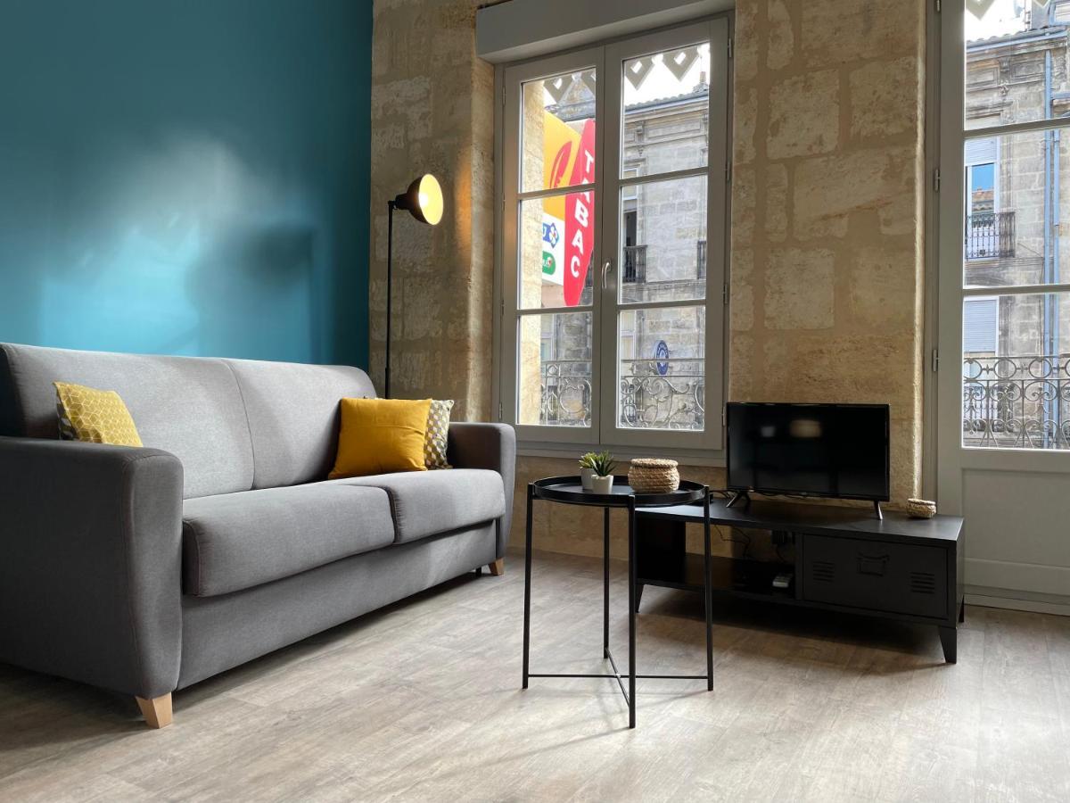 Magnifique Appartement Pour 2 Avec Climatisation Et Belle Pierre Bordelaise Бордо Экстерьер фото
